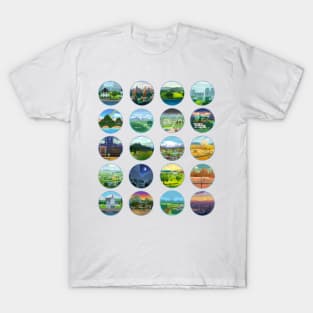 Sims 4 World Buttons T-Shirt